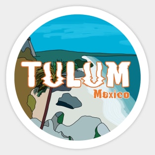 Tulum Mexico Great Gift Idea Sticker